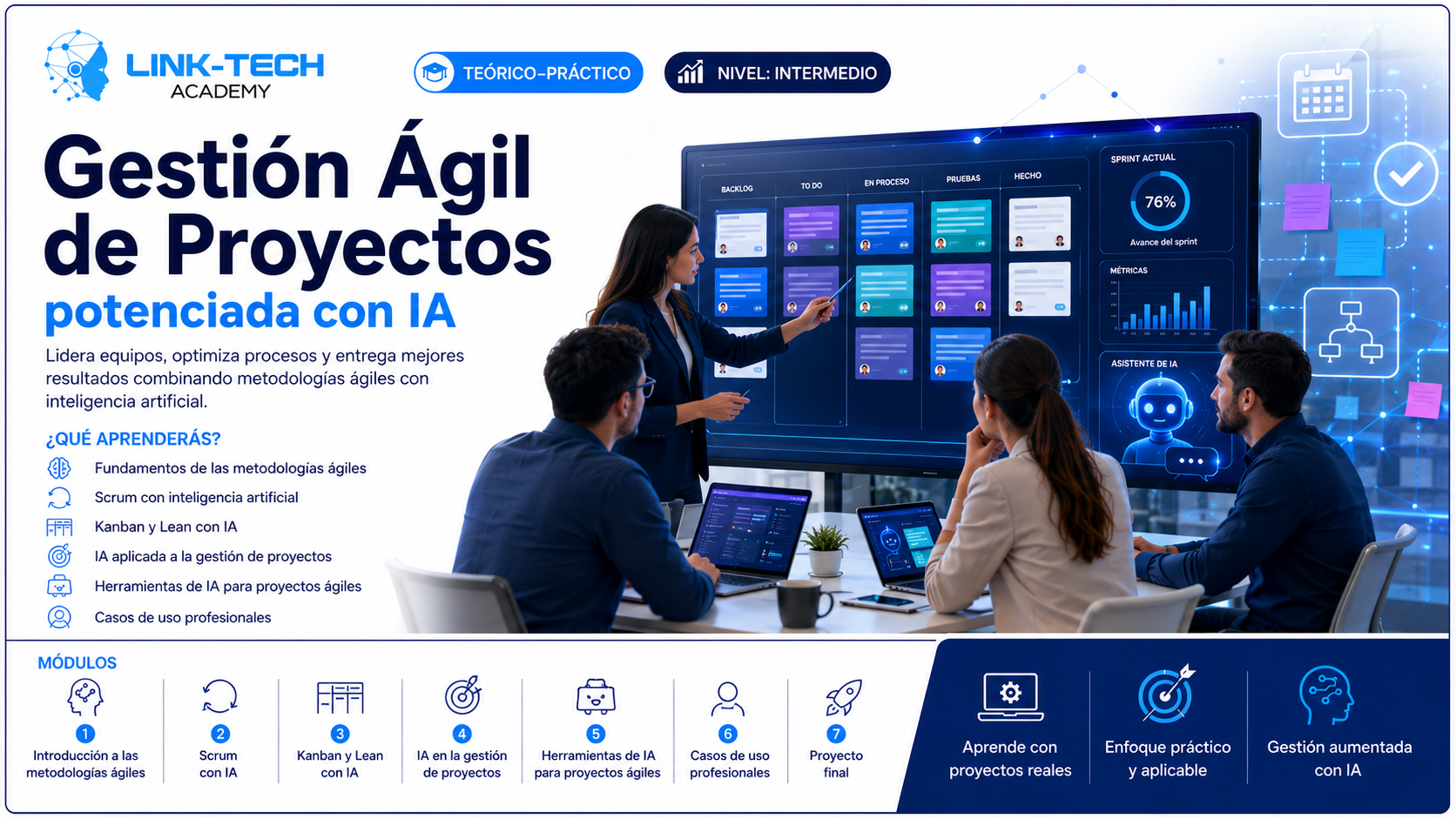 Gestión Ágil de Proyectos potenciada con IA